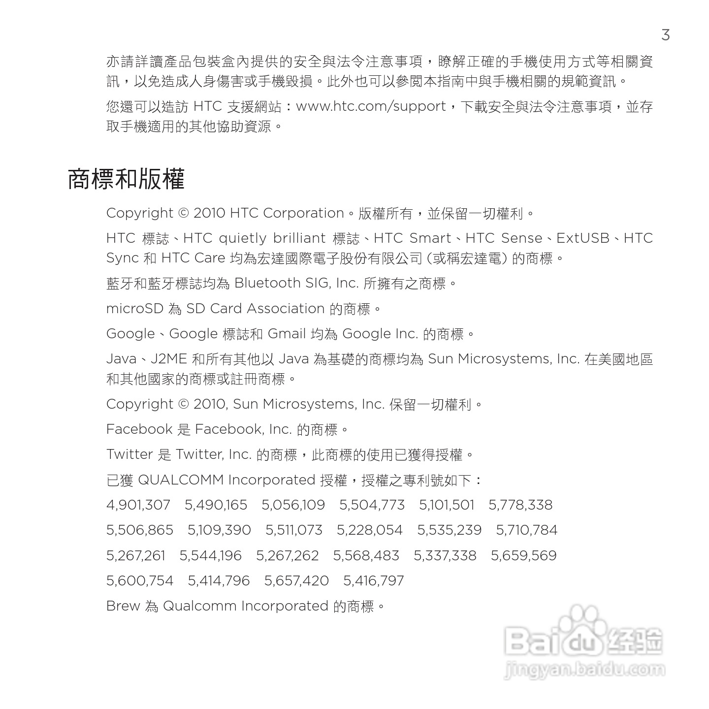 多普达HTC Smart手机使用说明书:[1]