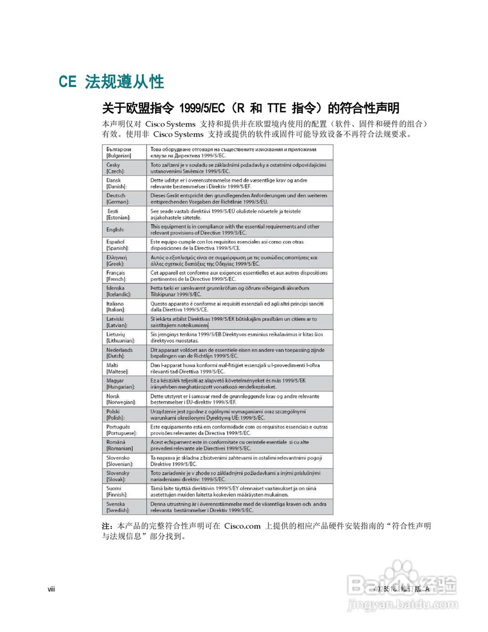 Cisco DPC2202/EPC2202 VoIP 电缆调制解调器说明书:[1]