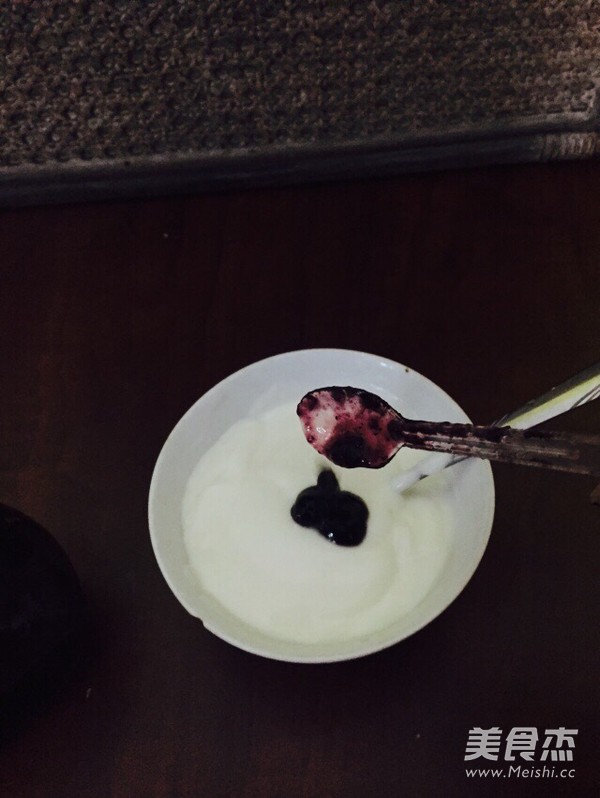 蓝莓酸奶的做法