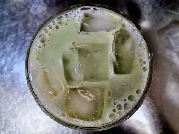 冰提子低脂抹茶拿铁