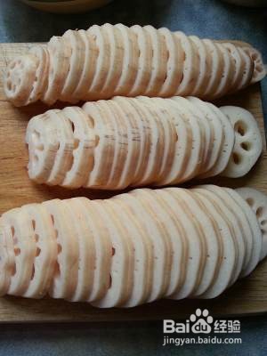 食补佳品炸藕夹的做法