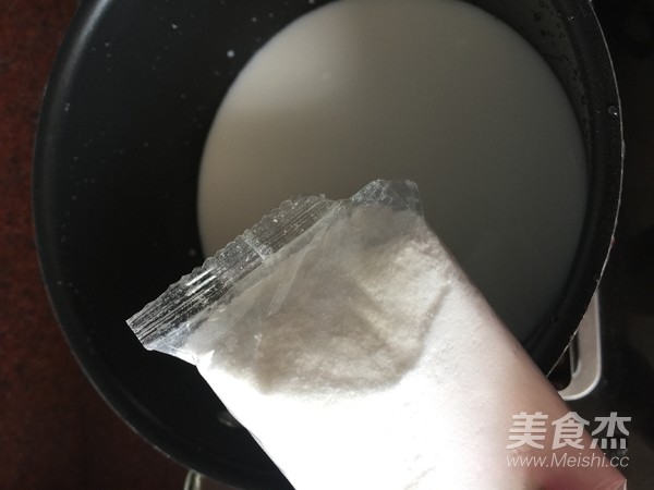 红豆西米椰奶冻
