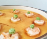 超级嫩滑的虾仁炖蛋