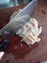 教你在家制作贝贝鸡排拌饭