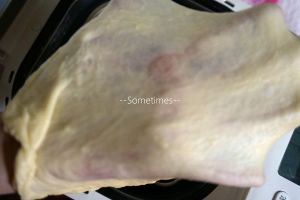 蜜豆炼奶手撕面包