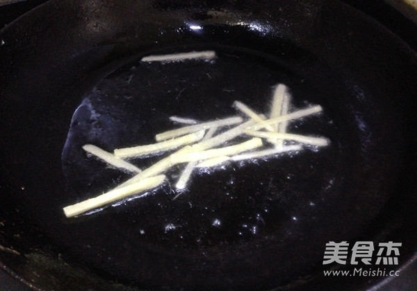 辣椒炒肉丝的做法