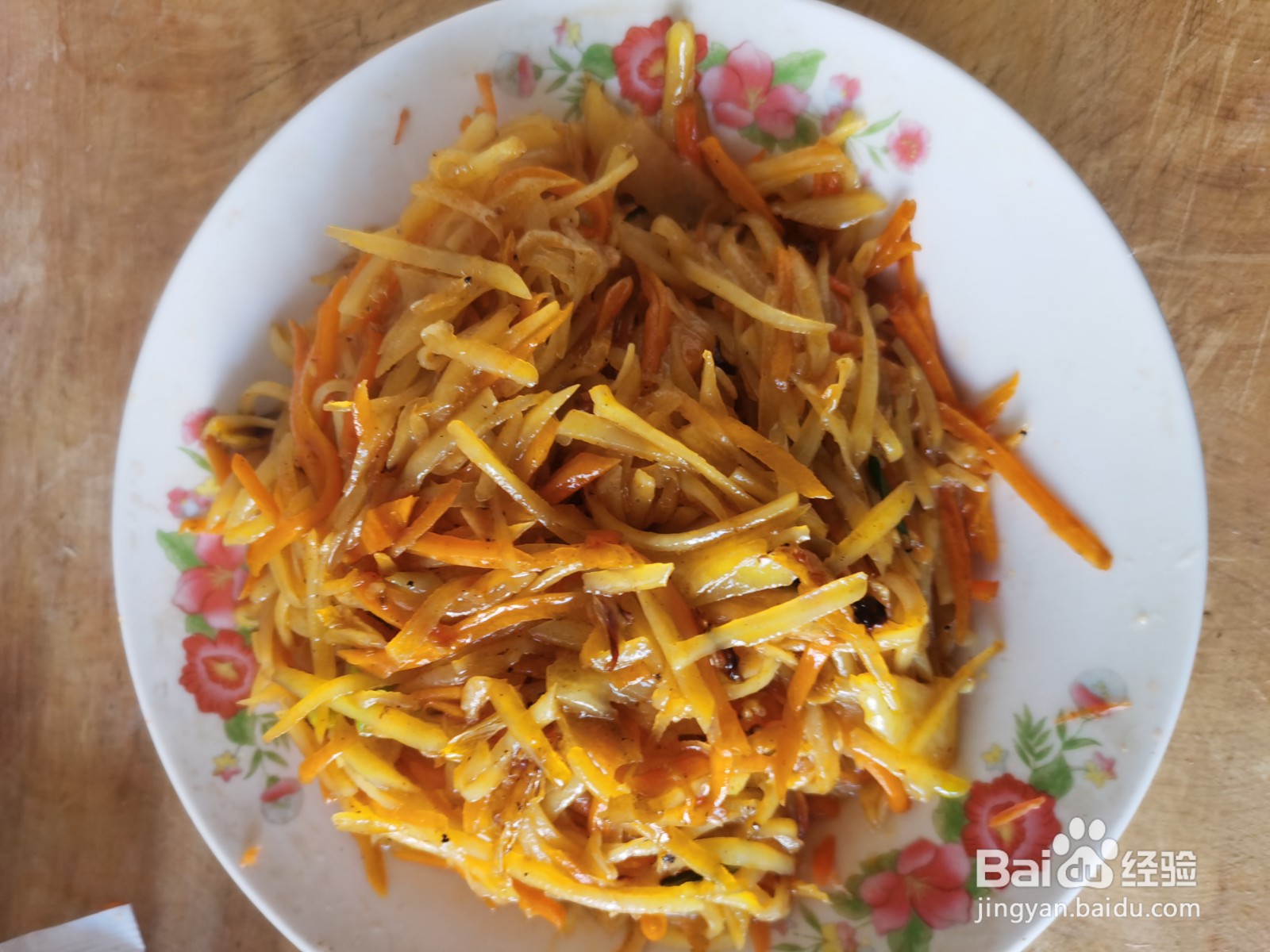 家常菜清炒土豆丝