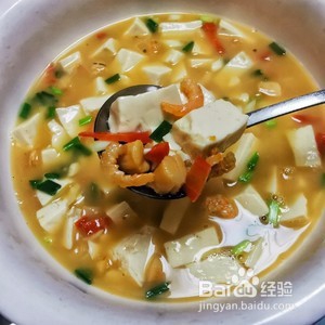 美味又鲜嫩的豆腐汤的做法
