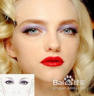 混搭眼妆的配色方法