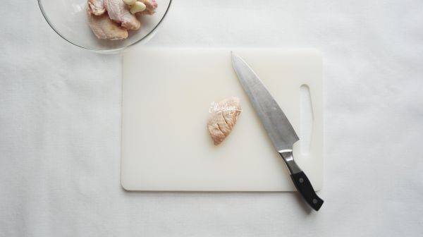 无油蒜香烤鸡翅