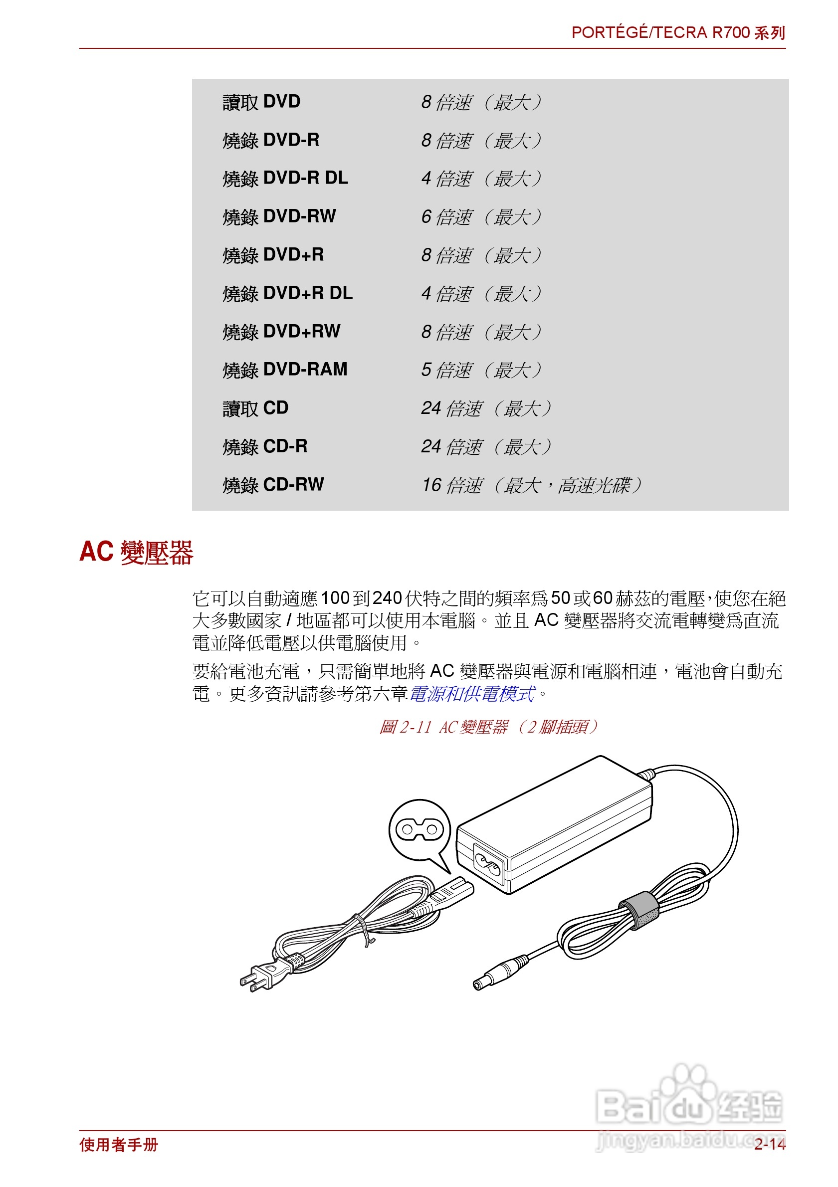 东芝PORTEGE R700笔记本电脑使用说明书:[5]