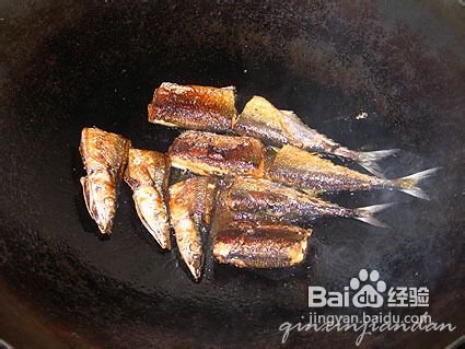 干煎秋刀鱼