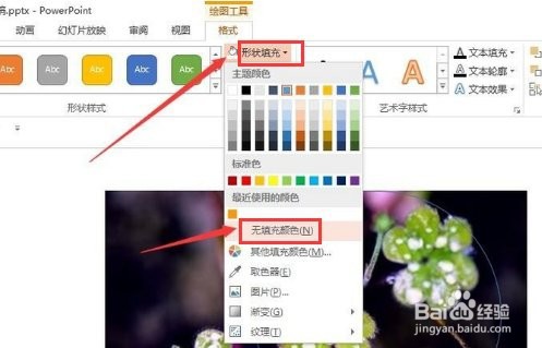 在ppt中如何改变插入图片形状的方法