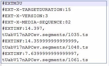 如何生成HLS协议的M3U8文件
