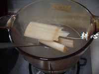 菌菇肉丸甘蔗汤