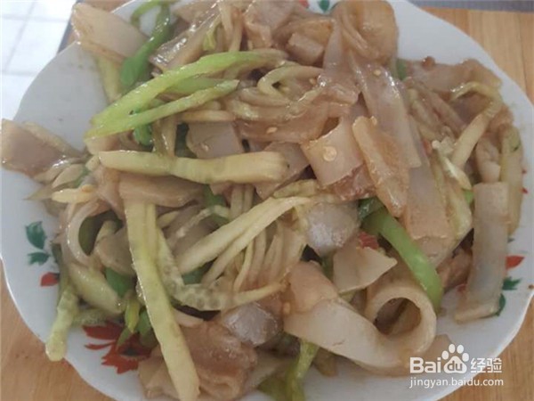 如何在家中自制简单凉皮