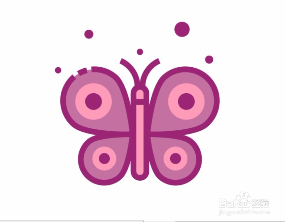 蝴蝶简笔画图片设计