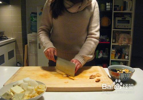 小言姐姐教你做山珍海味烹豆腐 百度经验