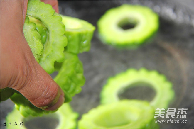 素心居静苦瓜酿紫薯清凉一夏