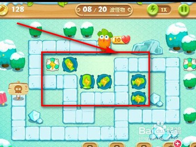 保卫萝卜2遇见阿秋第11关金水晶萝卜攻略