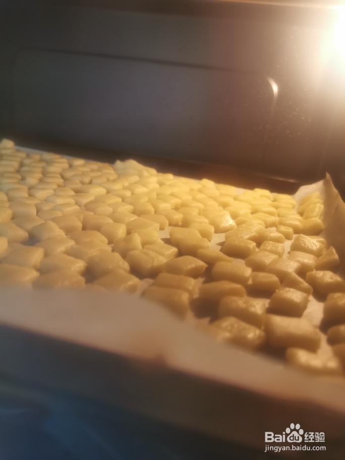 一次就会的牛奶方块小饼干