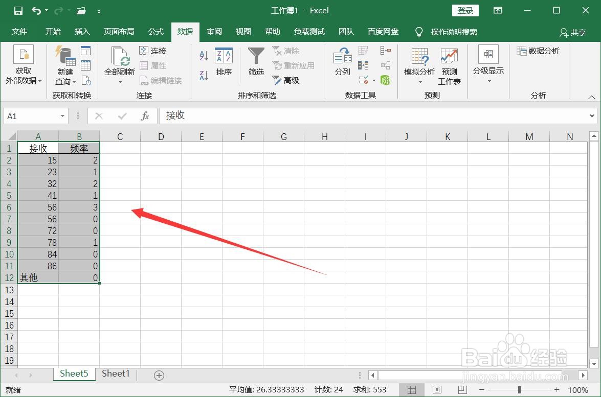 excel数据分析方法五种