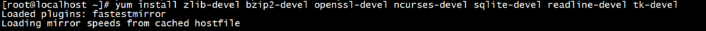 Centos7 安装python3环境方法