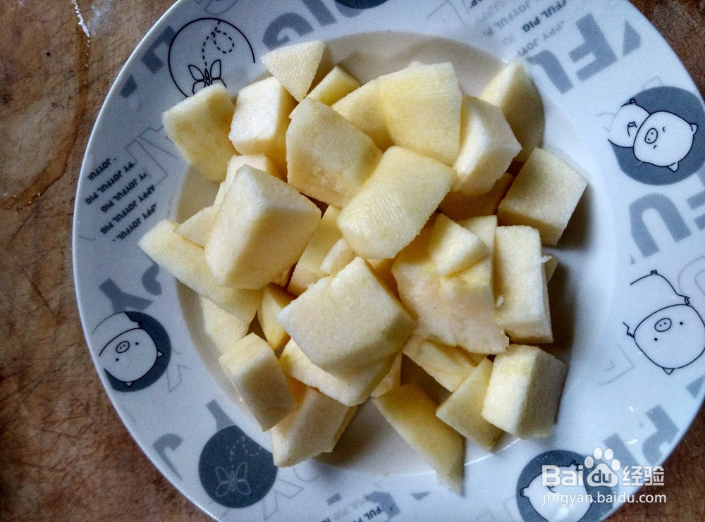 糯米豌豆苹果粥