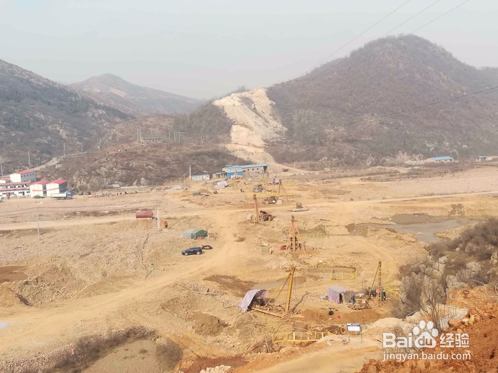 三工区桥梁大桥现场布置形象