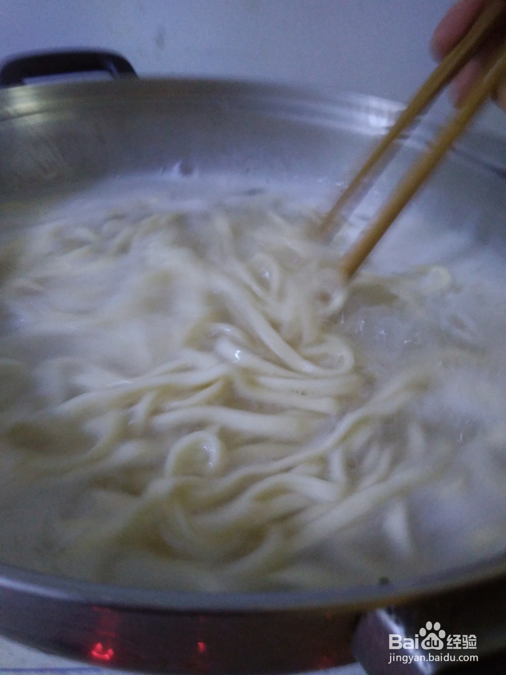 天太热了，吃过水面