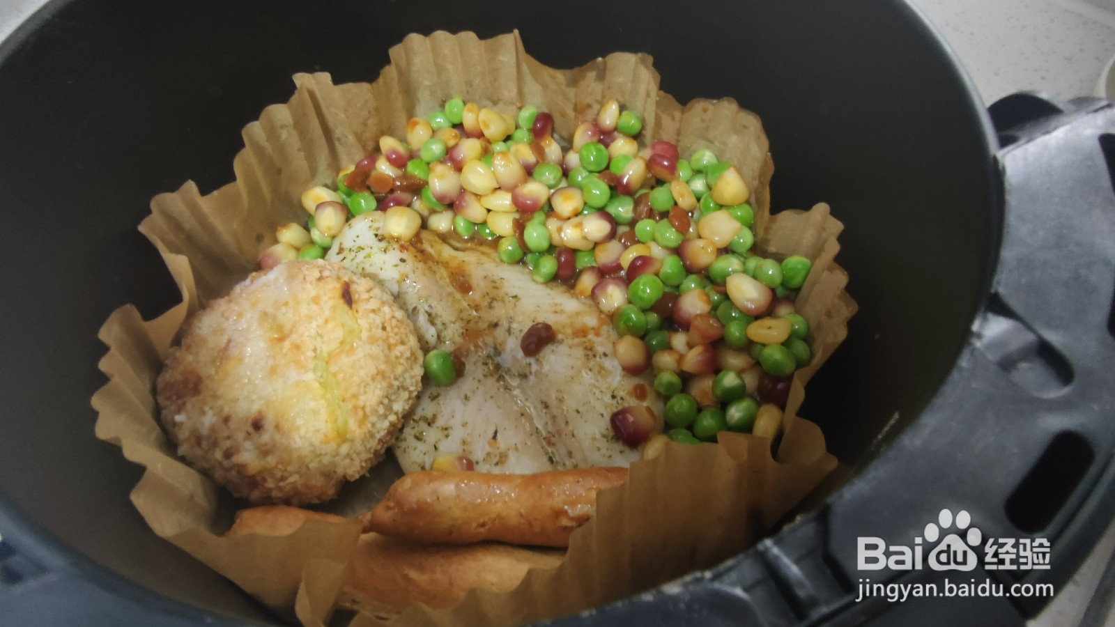 黑胡椒鱼排可乐饼