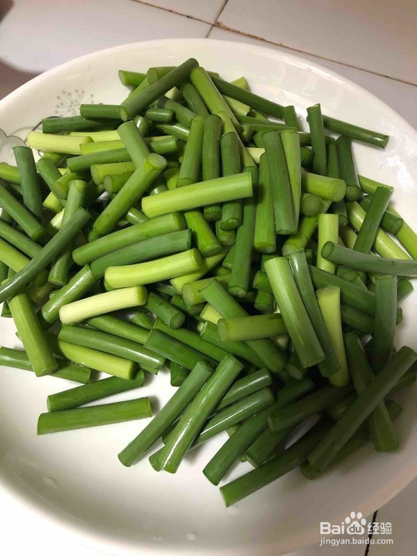怎么做蒜苔炒肉