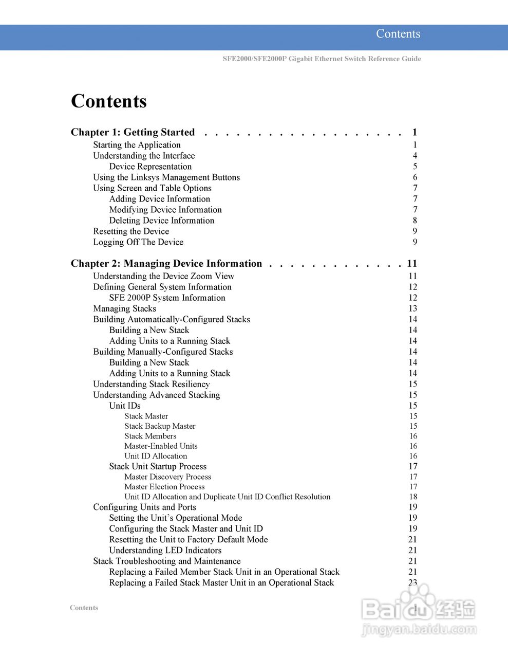 思科交换机SFE2000型使用说明书:[1]