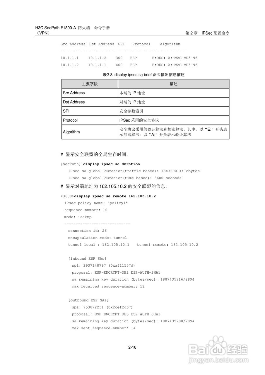 华三交换机SecPathF1800-A型说明书:[62]