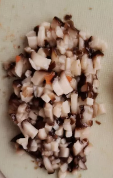 12个月宝宝零食---黄瓜酿虾球