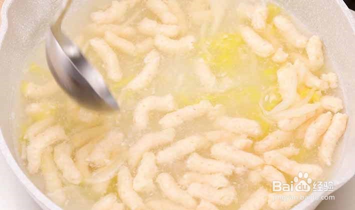 婴儿辅食之时蔬虾滑条