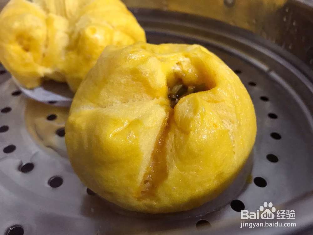 营养美味的南瓜包