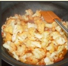 能使皮肤白皙的一盘菜——西红柿炒菜花