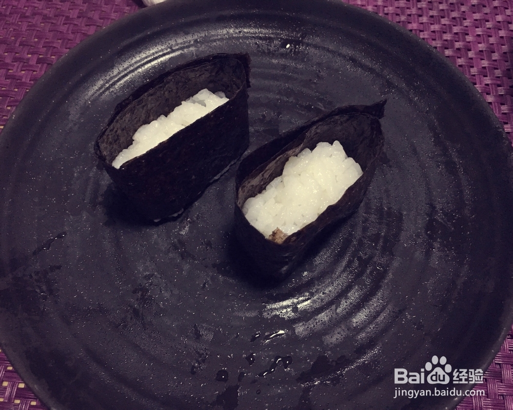 简单好吃的海虾沙拉军舰寿司