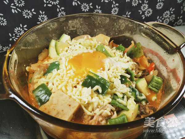 芝士泡菜锅的做法