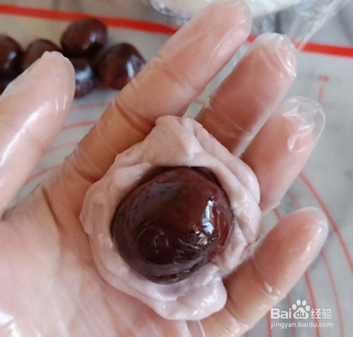 豆沙馅的华芙饼的做法