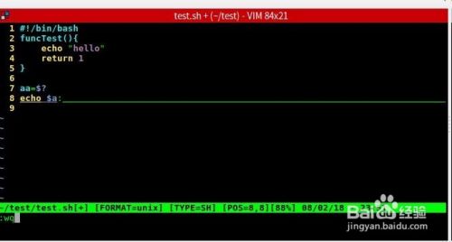 Linux Shell函数如何返回值 百度经验 Linux Shell函数如何返回值 百度经验