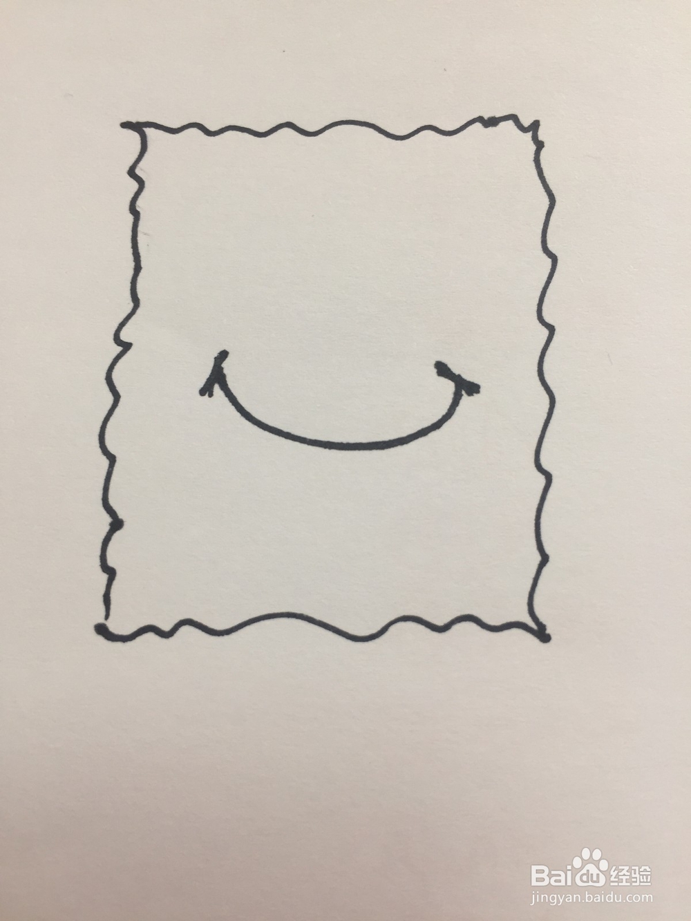 海绵宝宝的简笔画