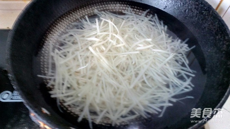 拌土豆丝的做法