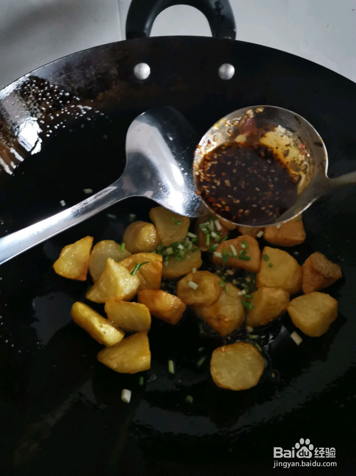 脆皮土豆的做法