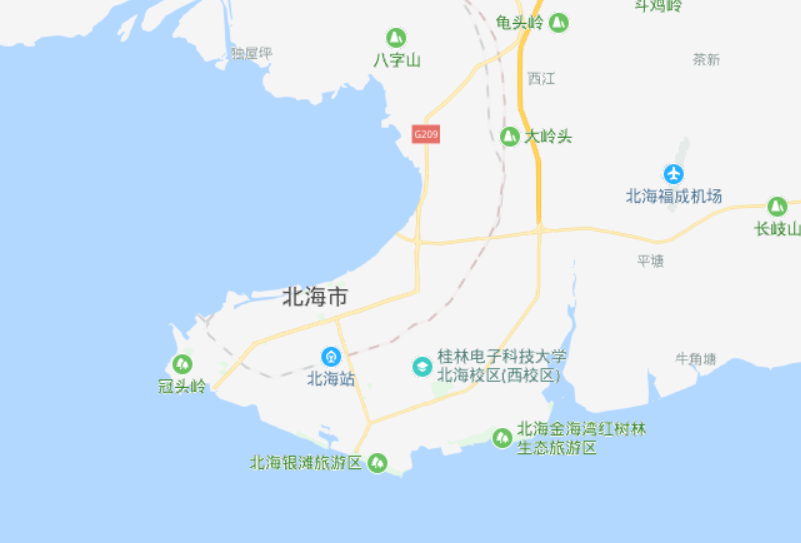 北海市区有多大