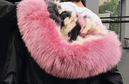 狐狸毛衣服彩色的成本高还是粉色成本高