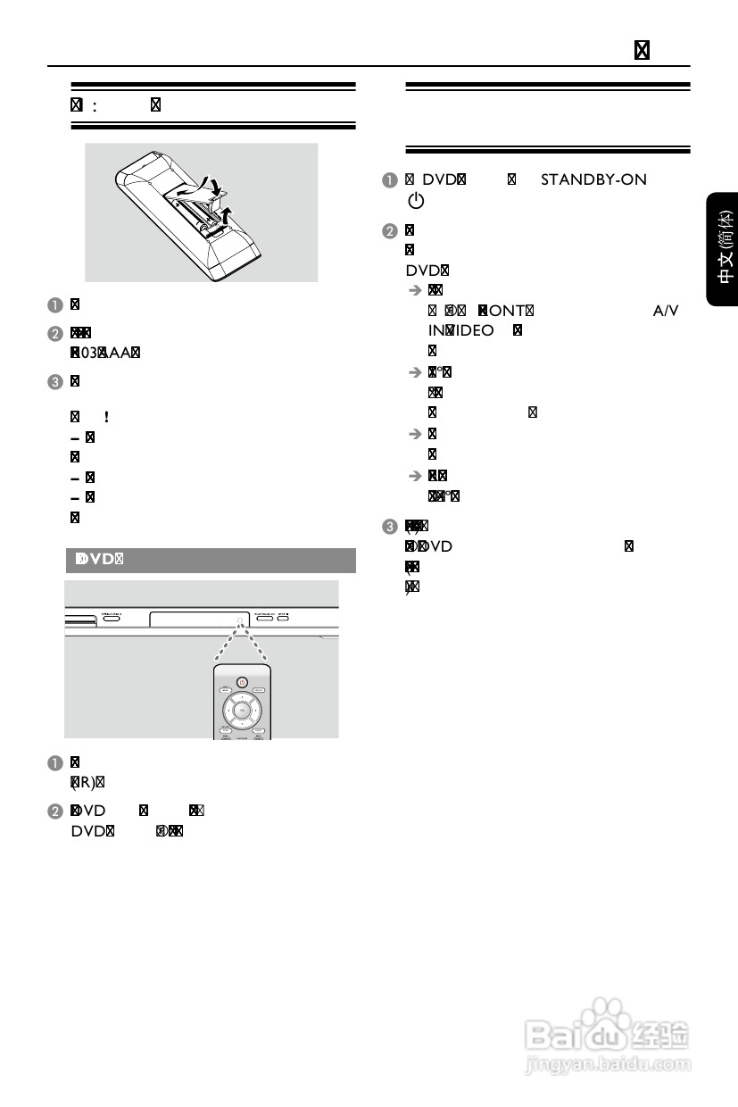 飞利浦DVP3960/93 DVD播放机使用说明书:[1]
