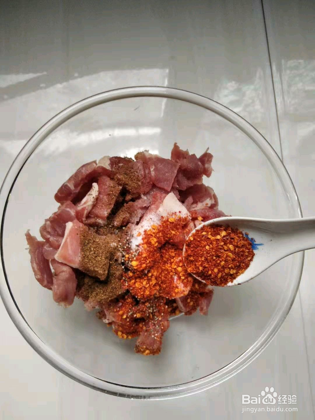 好运连连牙签肉的做法