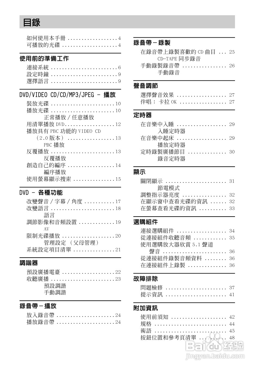 索尼CMT-GP8D迷你组合音响使用说明书:[1]